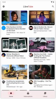 LibreTube android App screenshot 0